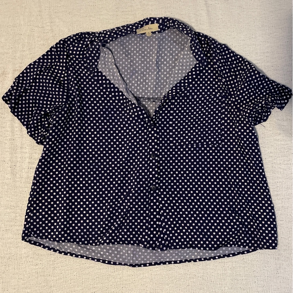 Polka dot Crop top
